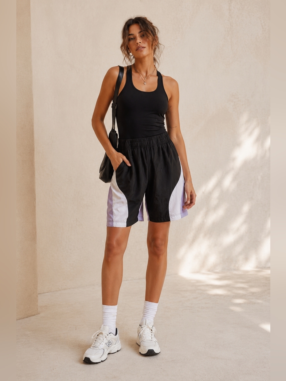 NWT FP Movement Free People Double Bounce Jumpsuit Black Combo SMALL & MEDIUM